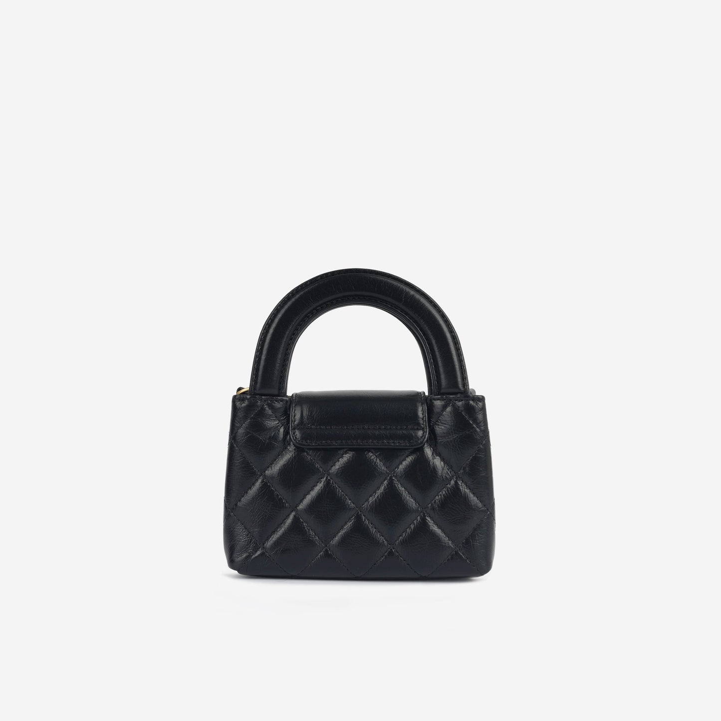 Chanel Kelly Lambskin Black Shoulder Bag Style 5