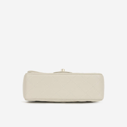 Chanel Classic Flap Lambskin Gold Shoulder Bag Style 119