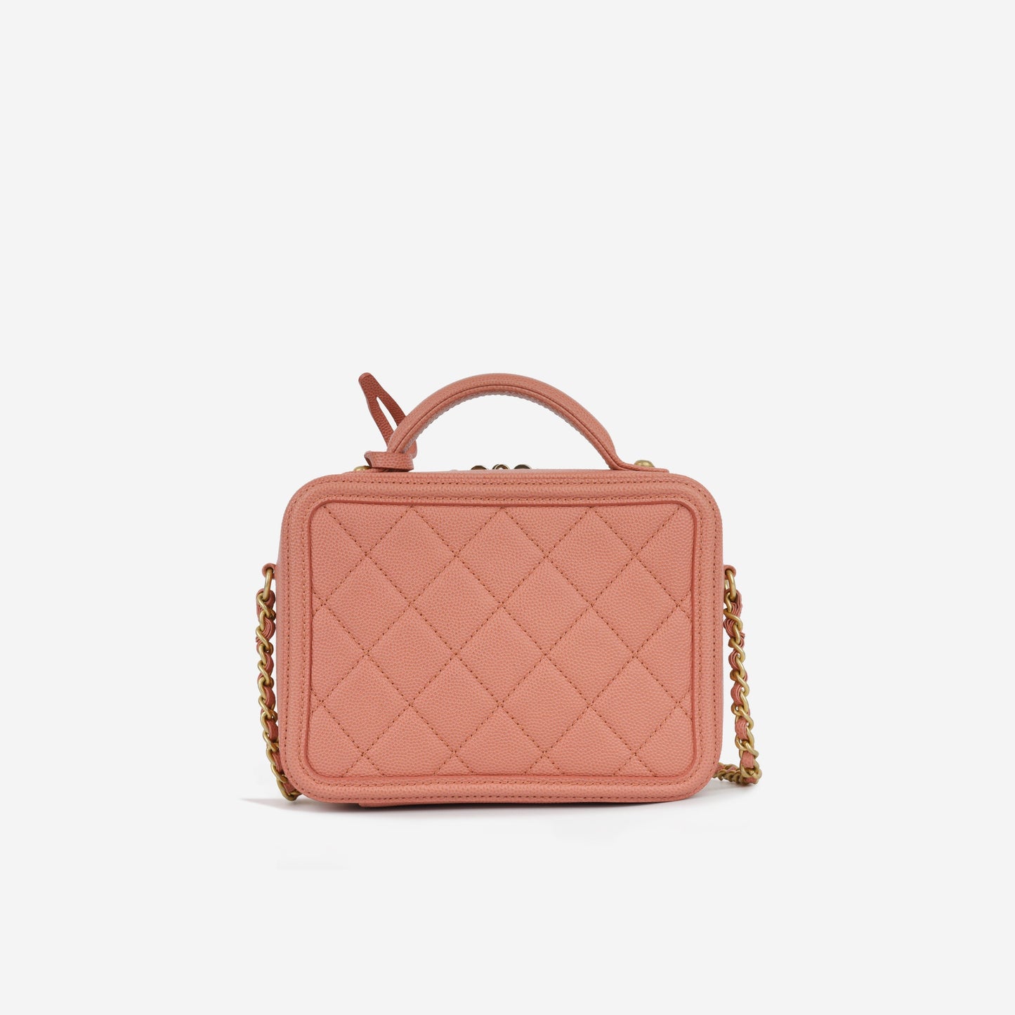 Chanel Filigree Cc Vanity Case - Mini