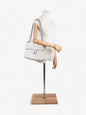 Chanel Classic Single Flap Metallic Grey Lambskin Leather Maxi