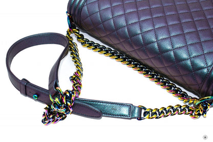 Chanel Boy Medium Calfskin Shoulder Bag Style