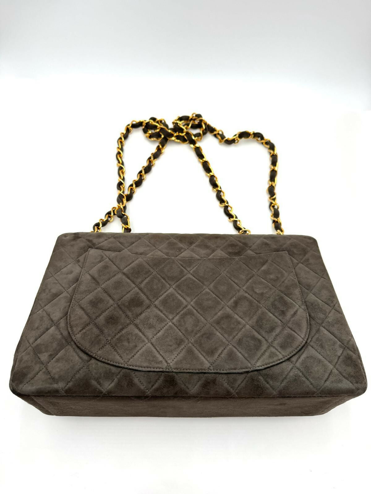 Chanel Series 3 Suede Maxi Flap Bag