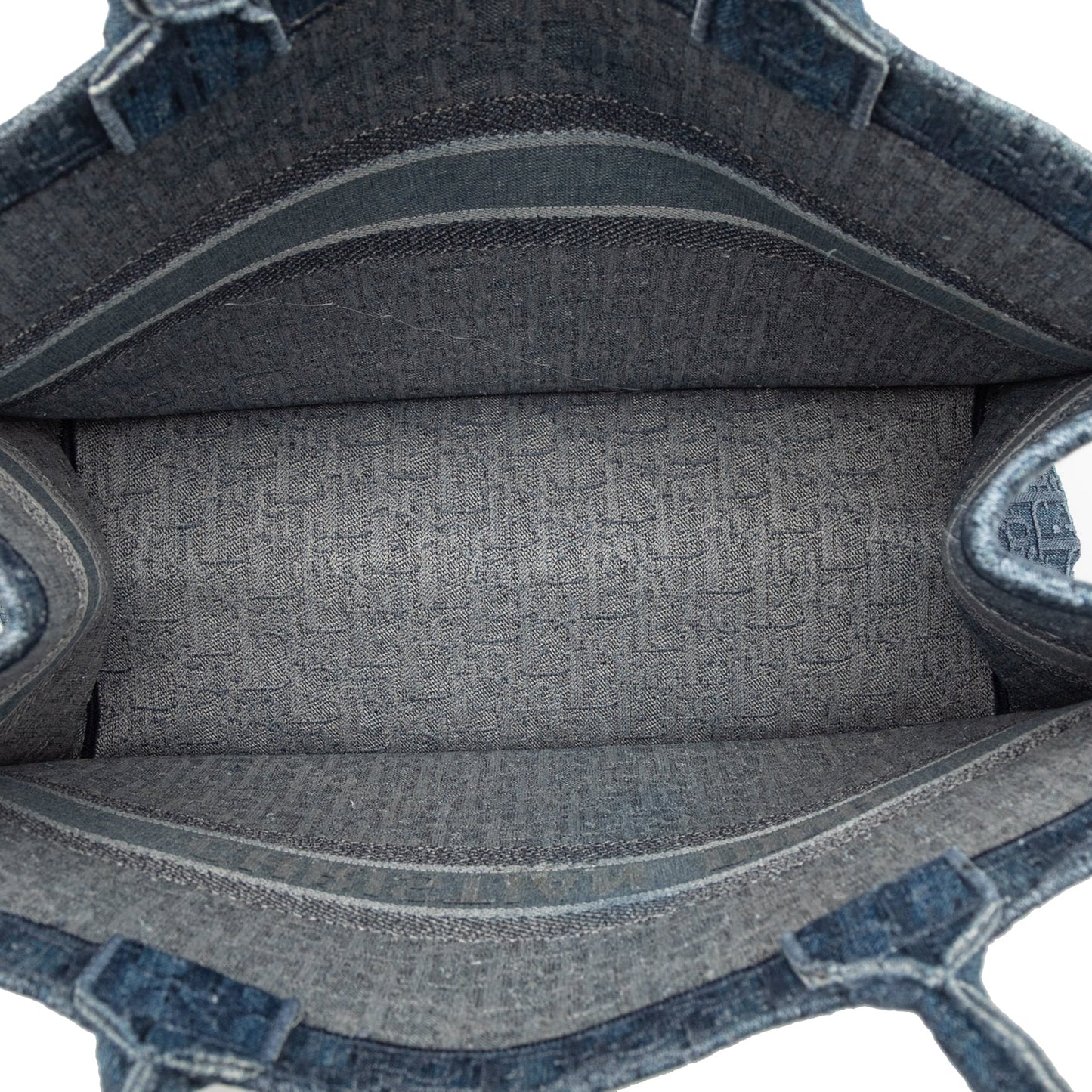 Dior Book Tote Oblique Blue Tote Bag Oblique
