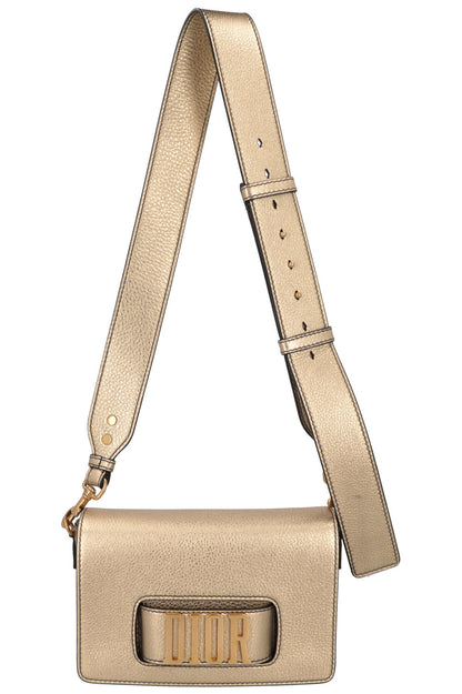 Christian Dior Dio R Evolution Bag Leather Gold