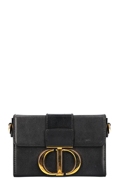 Christian Dior 30 Montaigne Box Bag Black