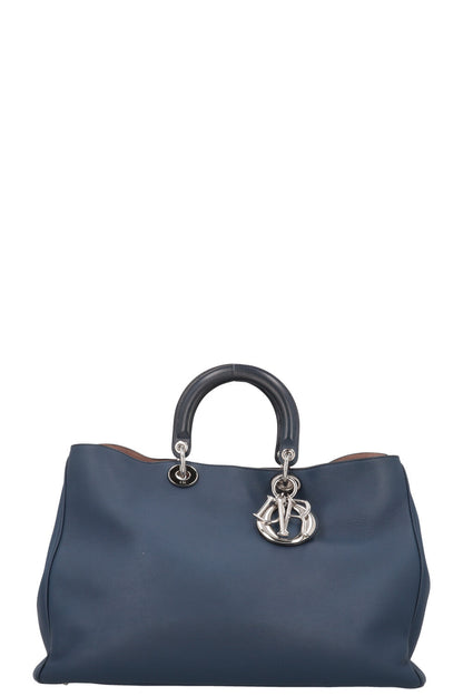 Christian Dior Diorissimo Bag Large Blue
