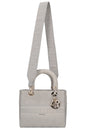 Christian Dior D-Lite Bag Medium Grey
