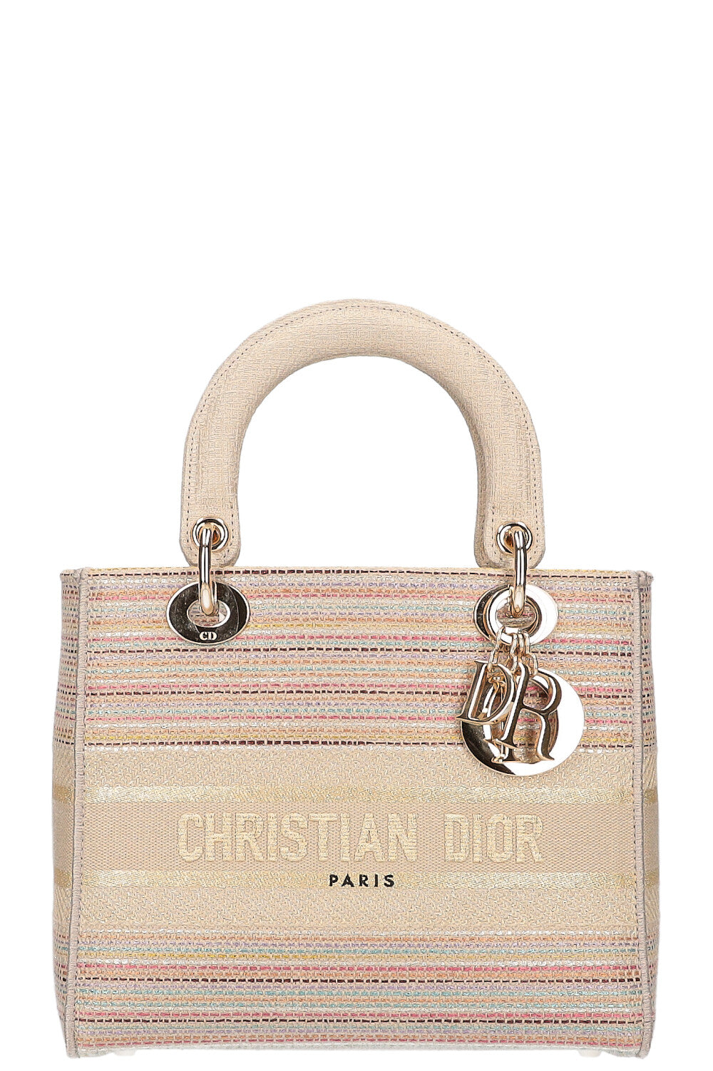 Dior Book Tote Lady Dior Canvas Tote Bag