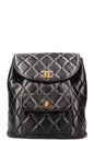 Chanel Quilted Black Luxury Backpack