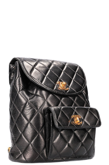 Chanel Quilted Black Luxury Backpack