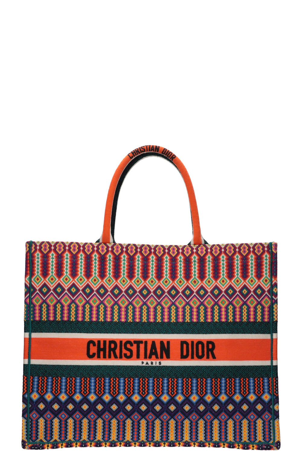 Dior Book Tote Canvas Tote Bag