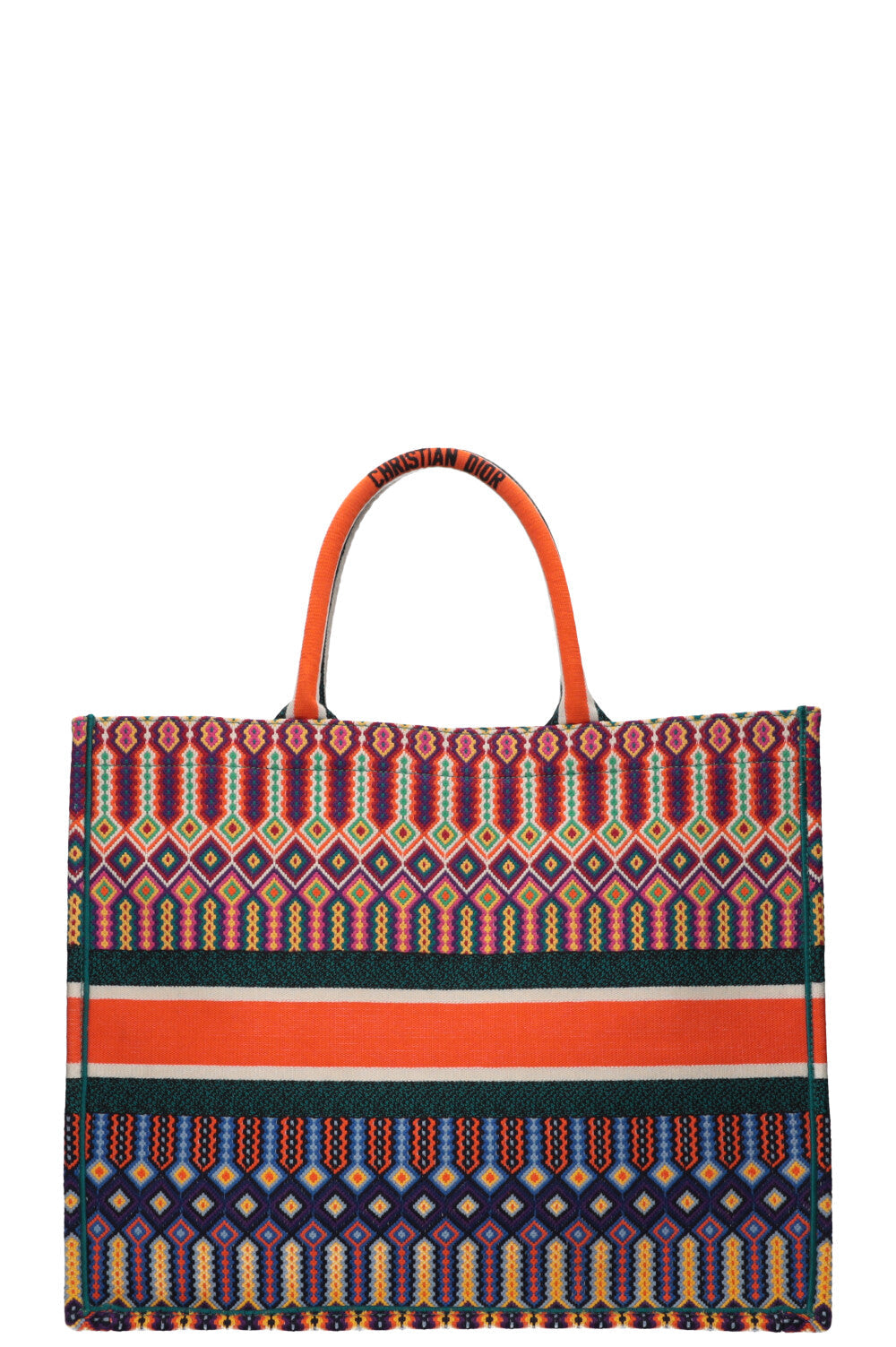 Dior Book Tote Canvas Tote Bag