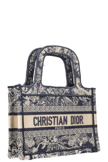 Dior Book Tote Mini Canvas Tote Bag