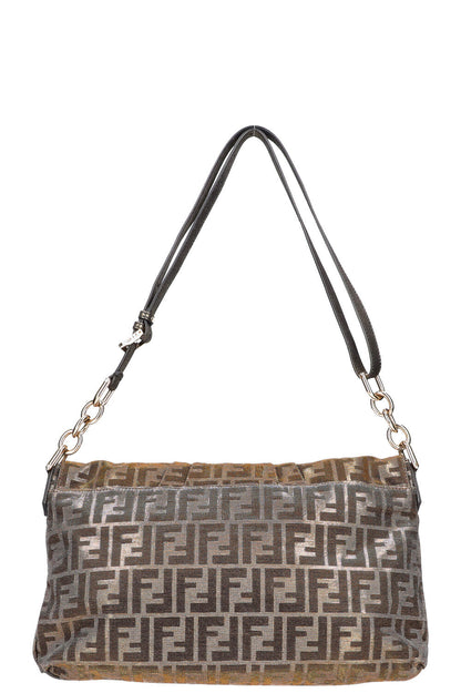 FENDI Glitter Baguette Hobo Bag Large