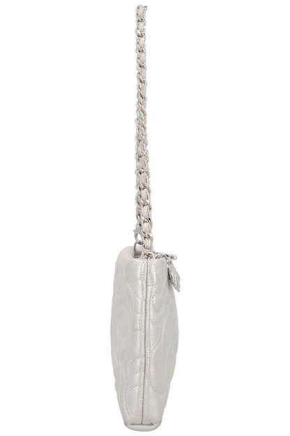 Chanel Silver Luxury Handbag