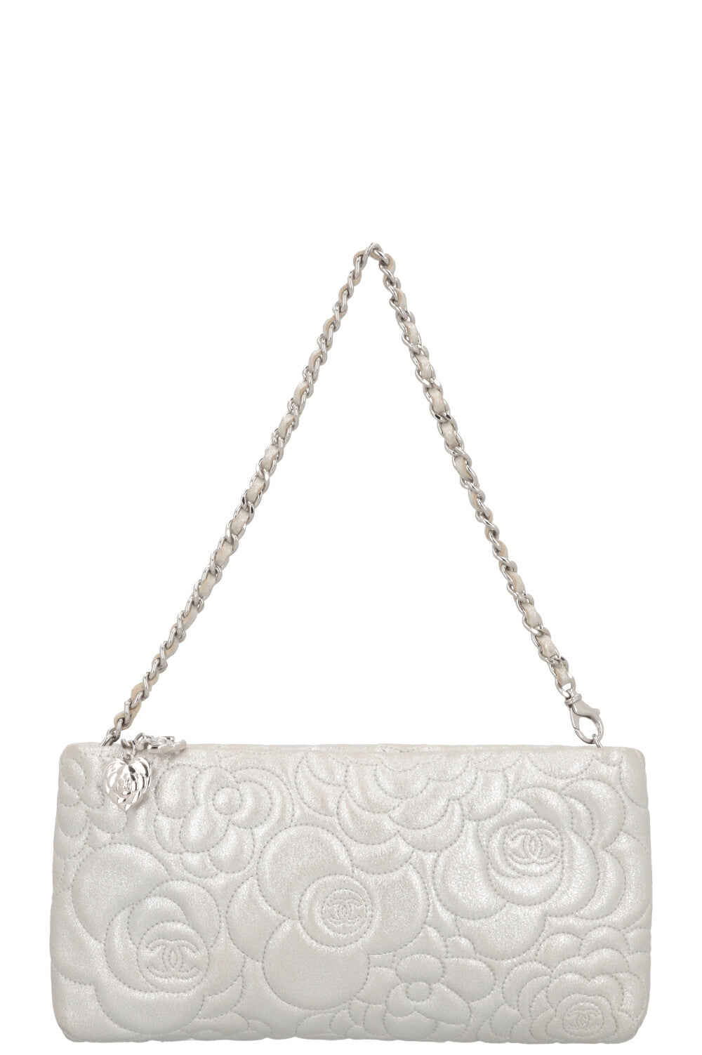 Chanel Silver Luxury Handbag