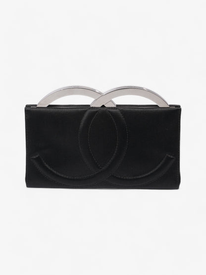 Chanel Luxury Satin Black Clutch