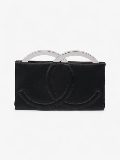 Chanel Luxury Satin Black Clutch