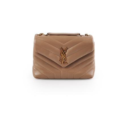 Saint Laurent Lou Beige Handbag