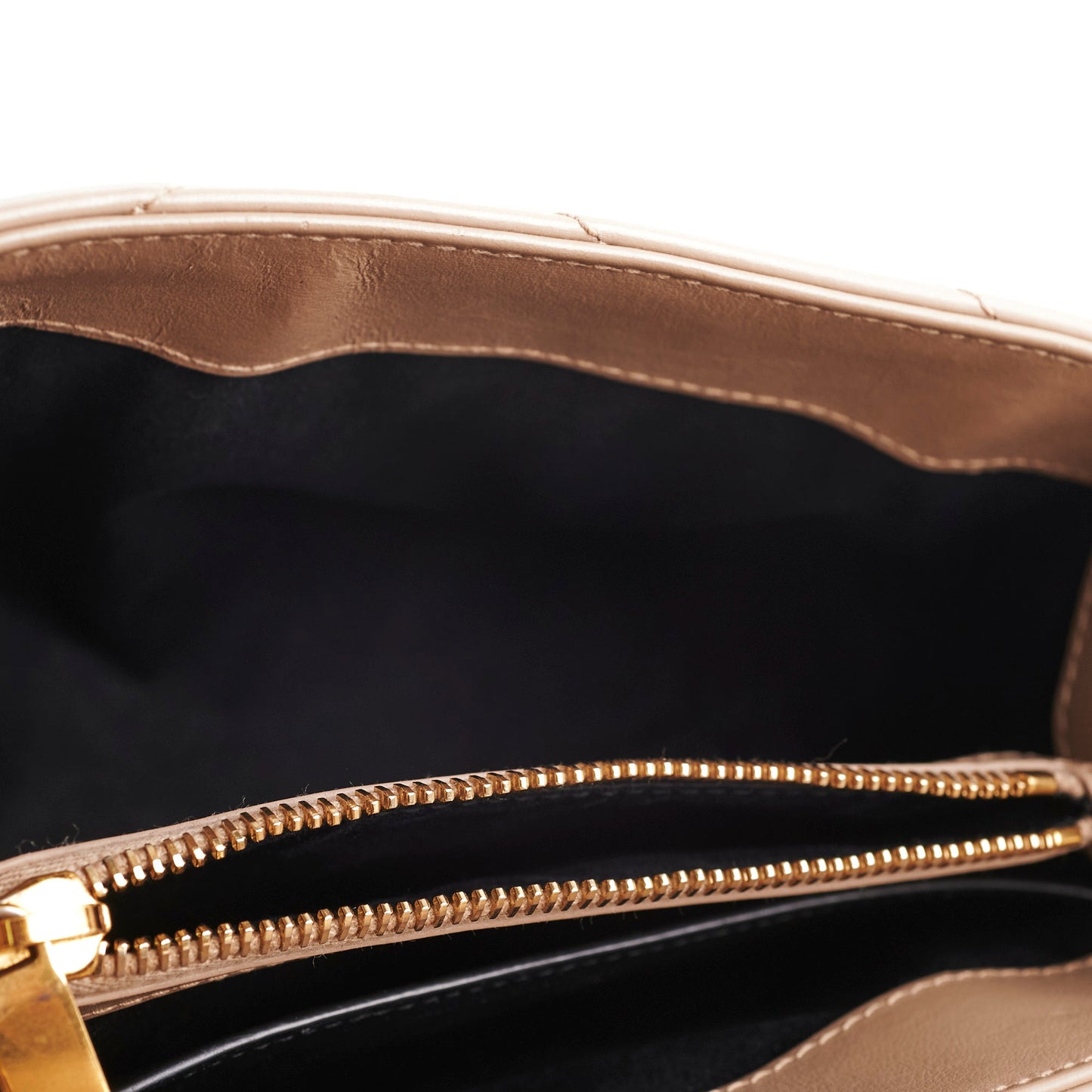 Saint Laurent Lou Beige Handbag