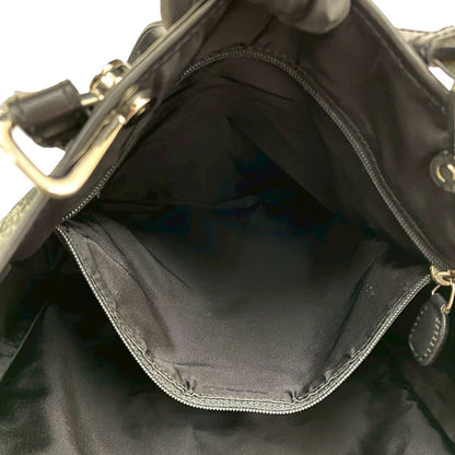 Dior Diorissimo Canvas Black Tote Bag