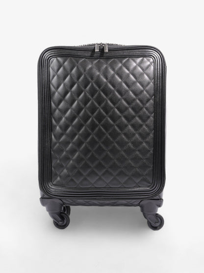 Chanel Caviar Quilted Cabin Bag Black Caviar Leather