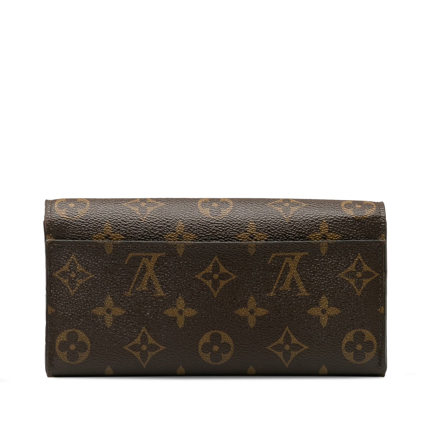 Brown Louis Vuitton Monogram Valentines Bird Sarah Wallet