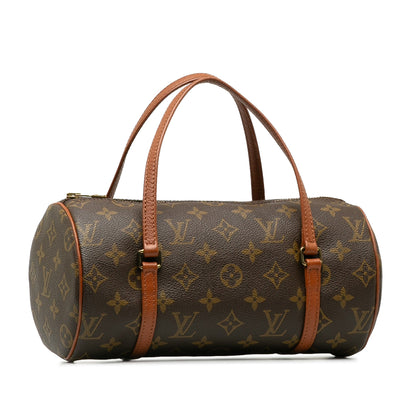 Brown Louis Vuitton Monogram Papillon 26 HandBag