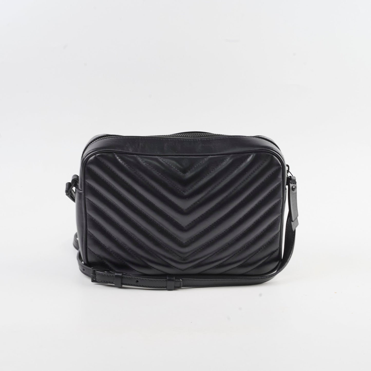 Saint Laurent Lou Black Crossbody Style 11