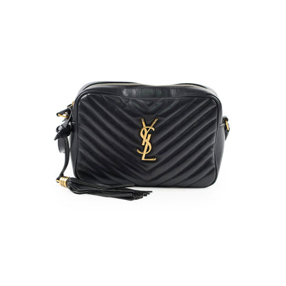 Saint Laurent Lou Black Crossbody Style 9