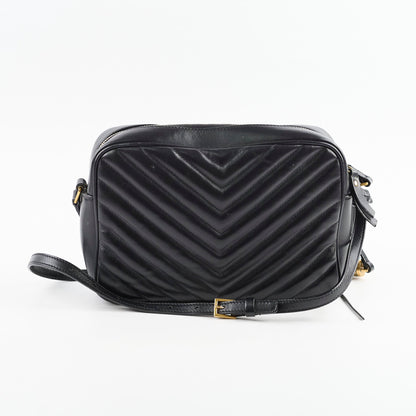 Saint Laurent Lou Black Crossbody Style 9