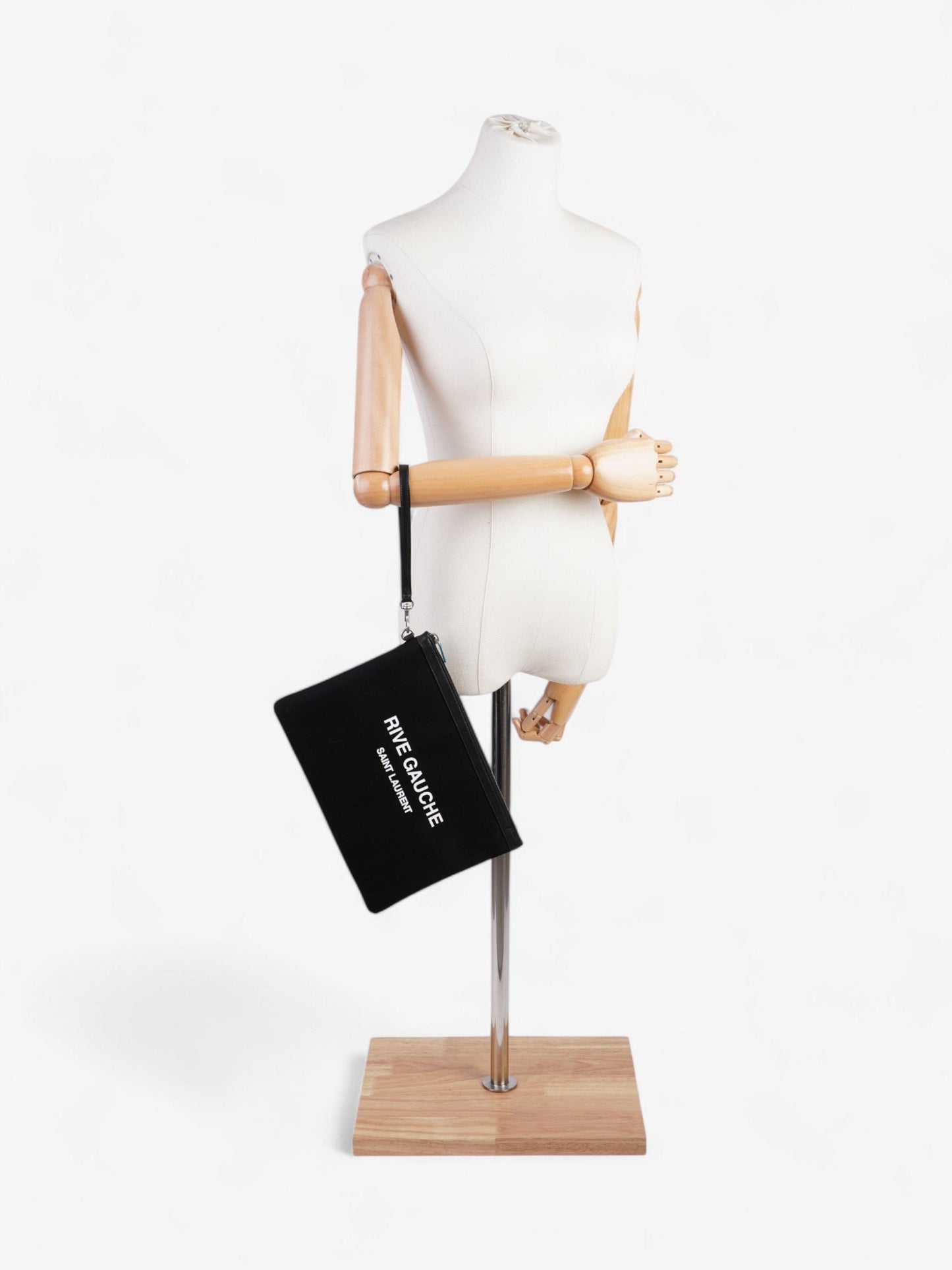 Saint Laurent Canvas Black Handbag Canvas
