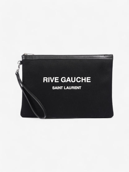 Saint Laurent Canvas Black Handbag Canvas