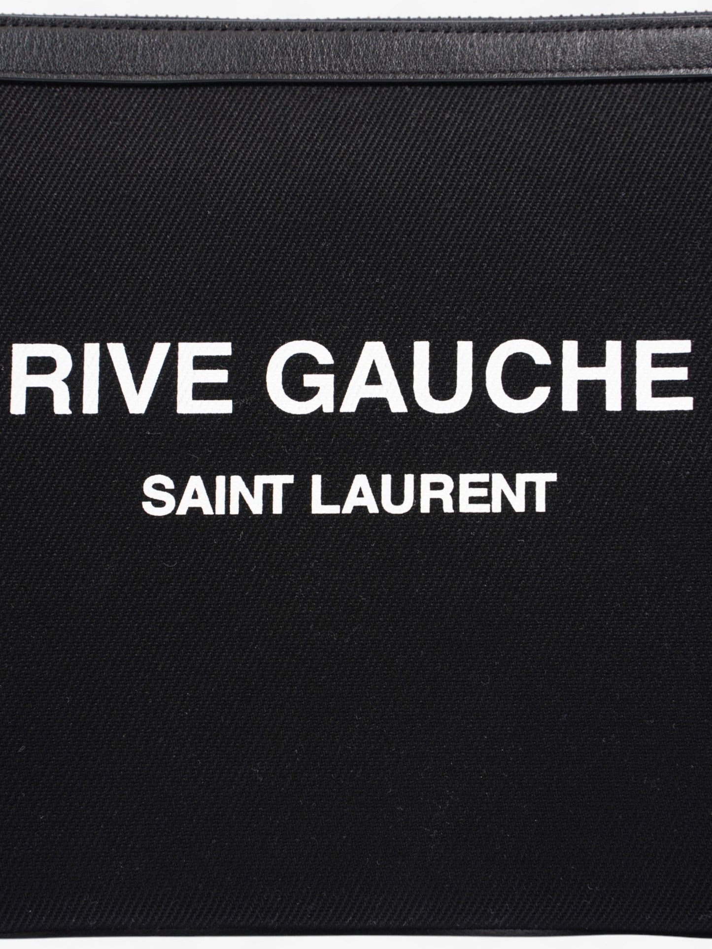 Saint Laurent Canvas Black Handbag Canvas