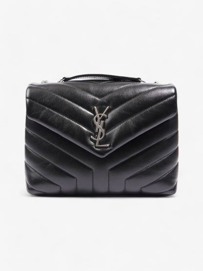 Saint Laurent Lou Leather Black Handbag Style 5