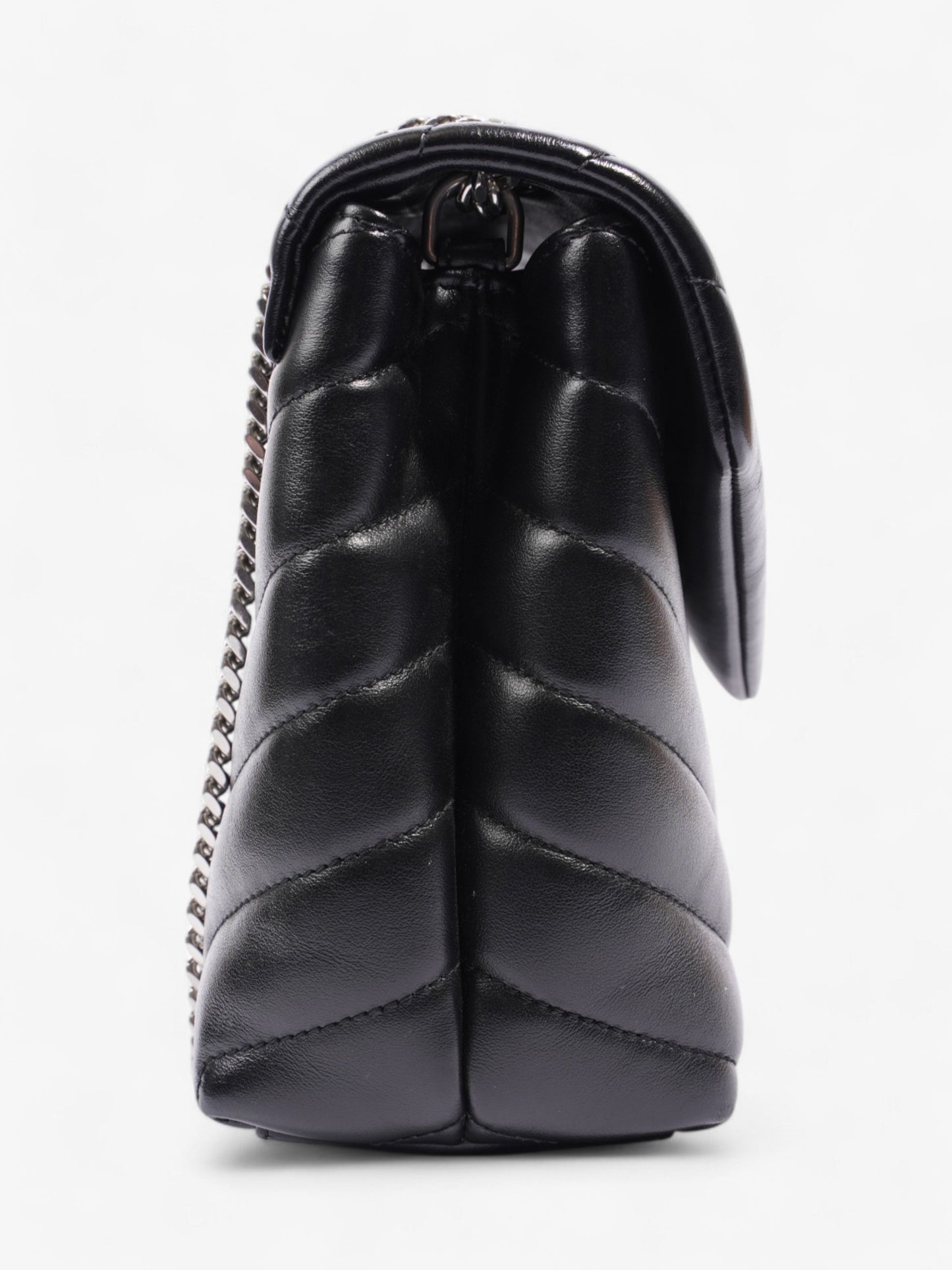 Saint Laurent Lou Leather Black Handbag Style 5