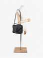 Saint Laurent College Black Lambskin Leather Large