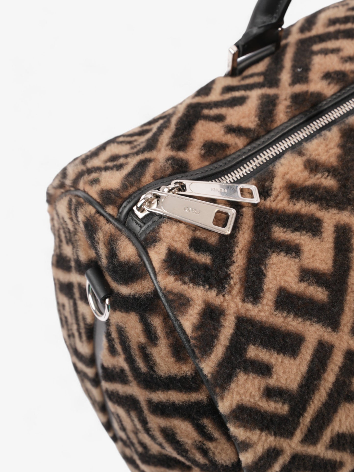 Fendi Luxury Leather Black Handbag Style 3