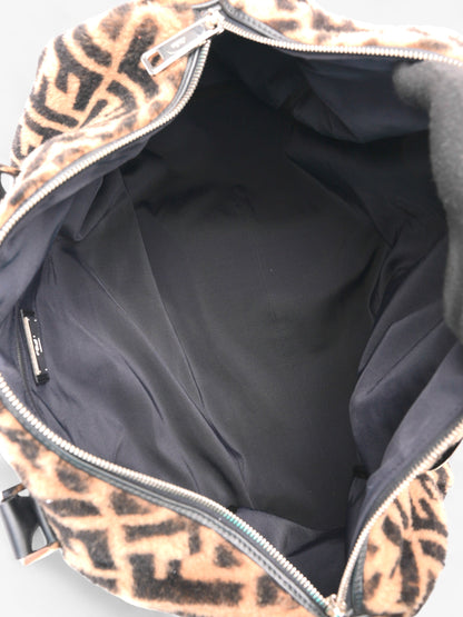 Fendi Luxury Leather Black Handbag Style 3