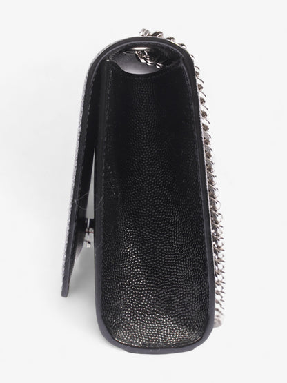 Saint Laurent Kate Leather Black Shoulder Bag Style 17