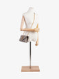 Saint Laurent Envelope Dark Beige Calfskin Leather Small