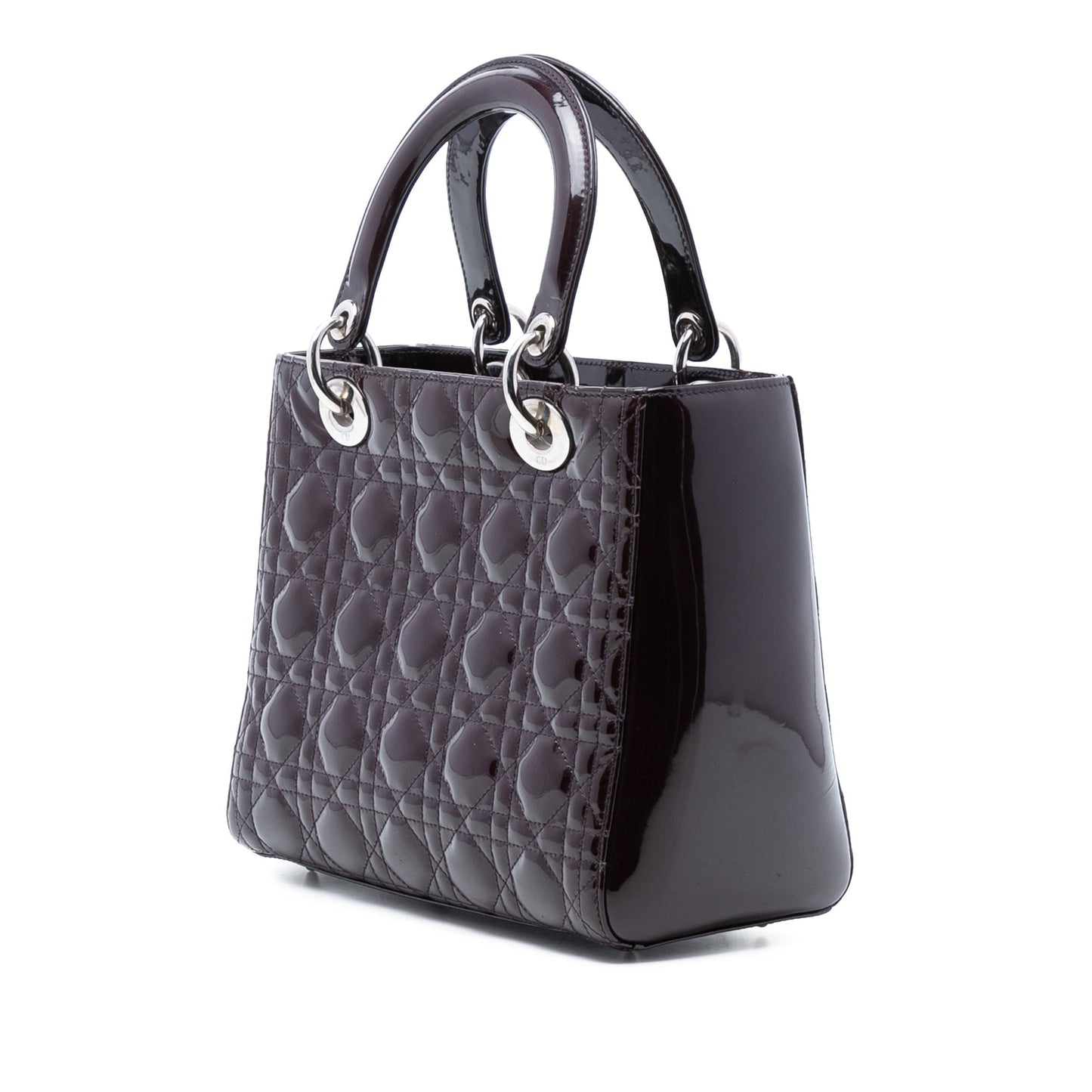Dior Lady Dior Cannage Red Handbag Style 4