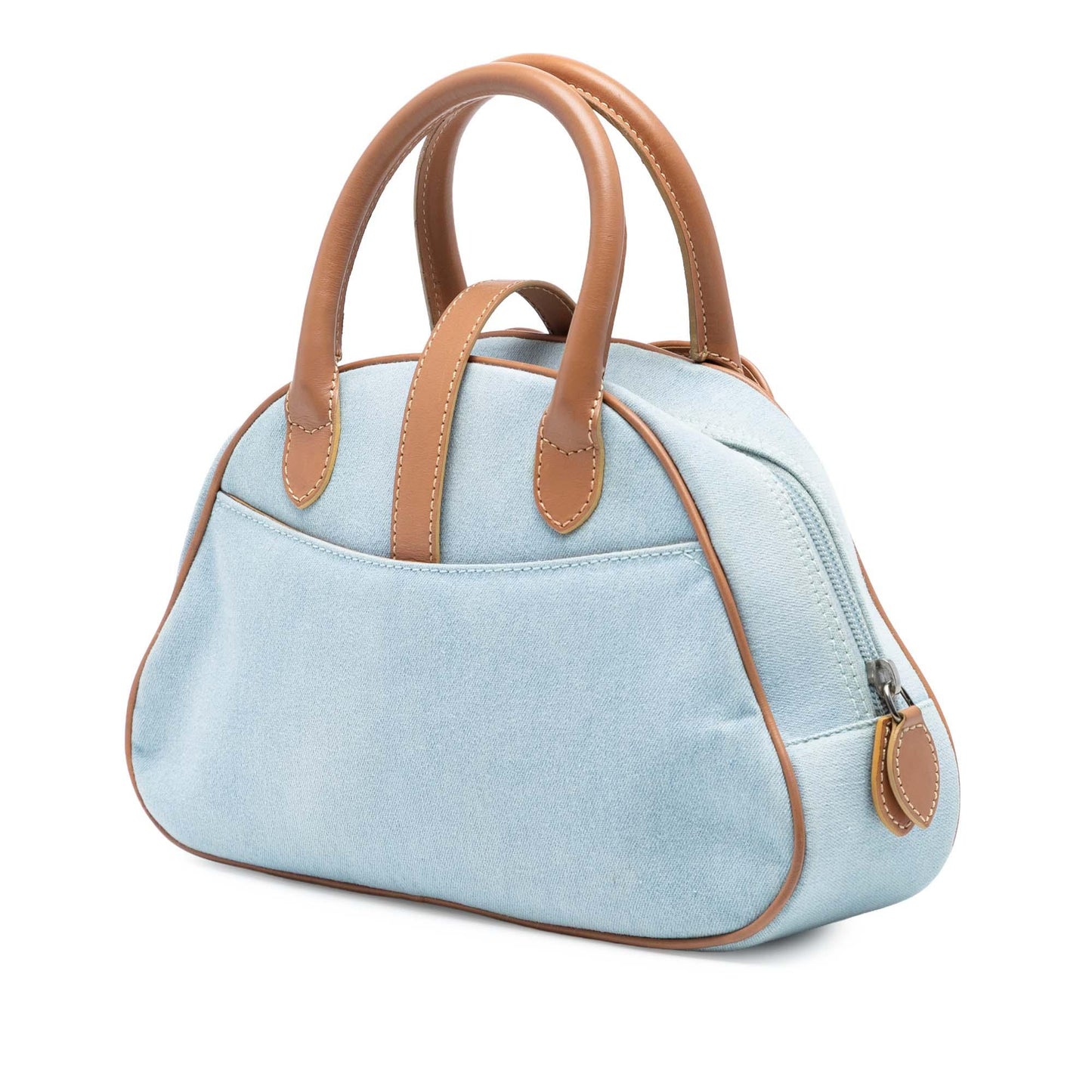 Dior Saddle Leather Crossbody Blue