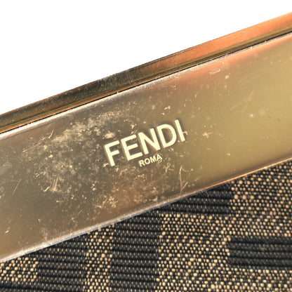 Fendi Shiny Nappa Medium Fendi First Caramello