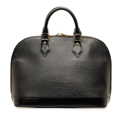Black Louis Vuitton Epi Alma PM HandBag