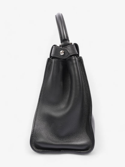 Fendi Peekaboo Black Lambskin Leather Medium
