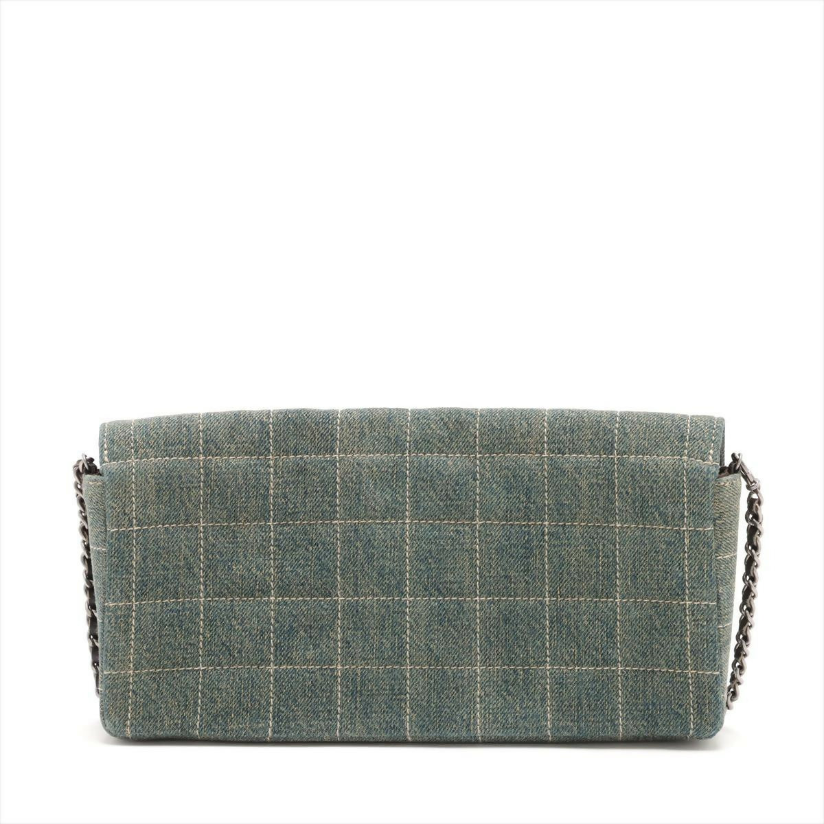Chanel Quilted Silver Shoulder Bag