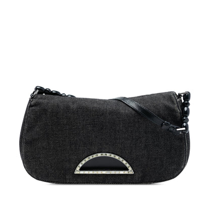 Dior Luxury Leather Shoulder Bag Grey