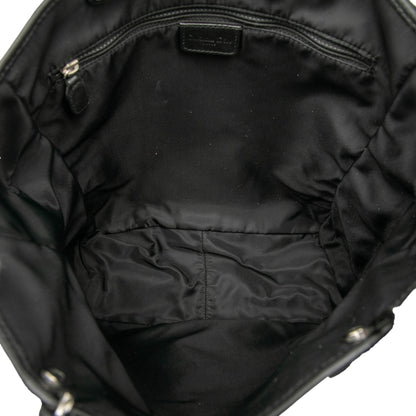 Black Dior Oblique Canvas Tote