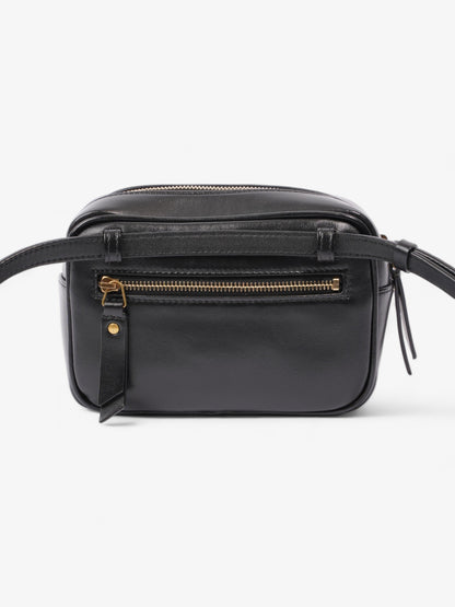 Saint Laurent Lou Belt Bag Black Calfskin Leather